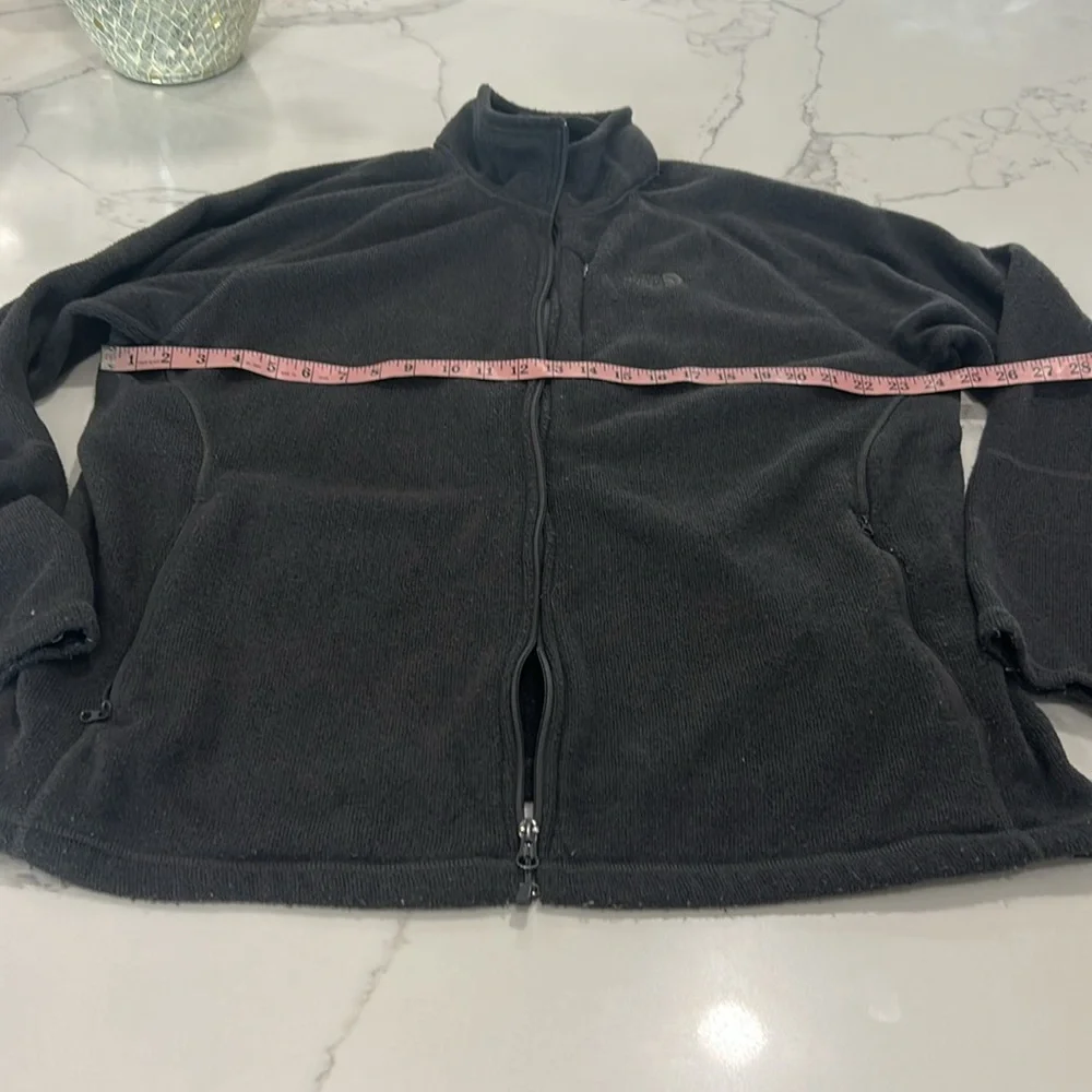 The North Face Grey‎ Full Zip Fleece Jacket. Size XXL